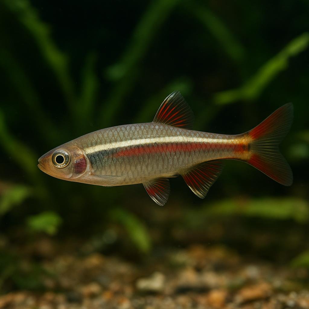 AI-generated illustration of White Cloud Mountain Minnow
