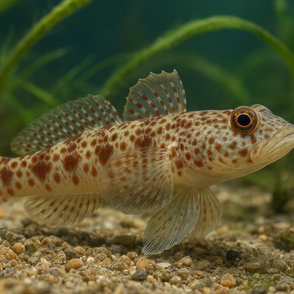 AI-generated illustration of Lanceolate shrimpgoby