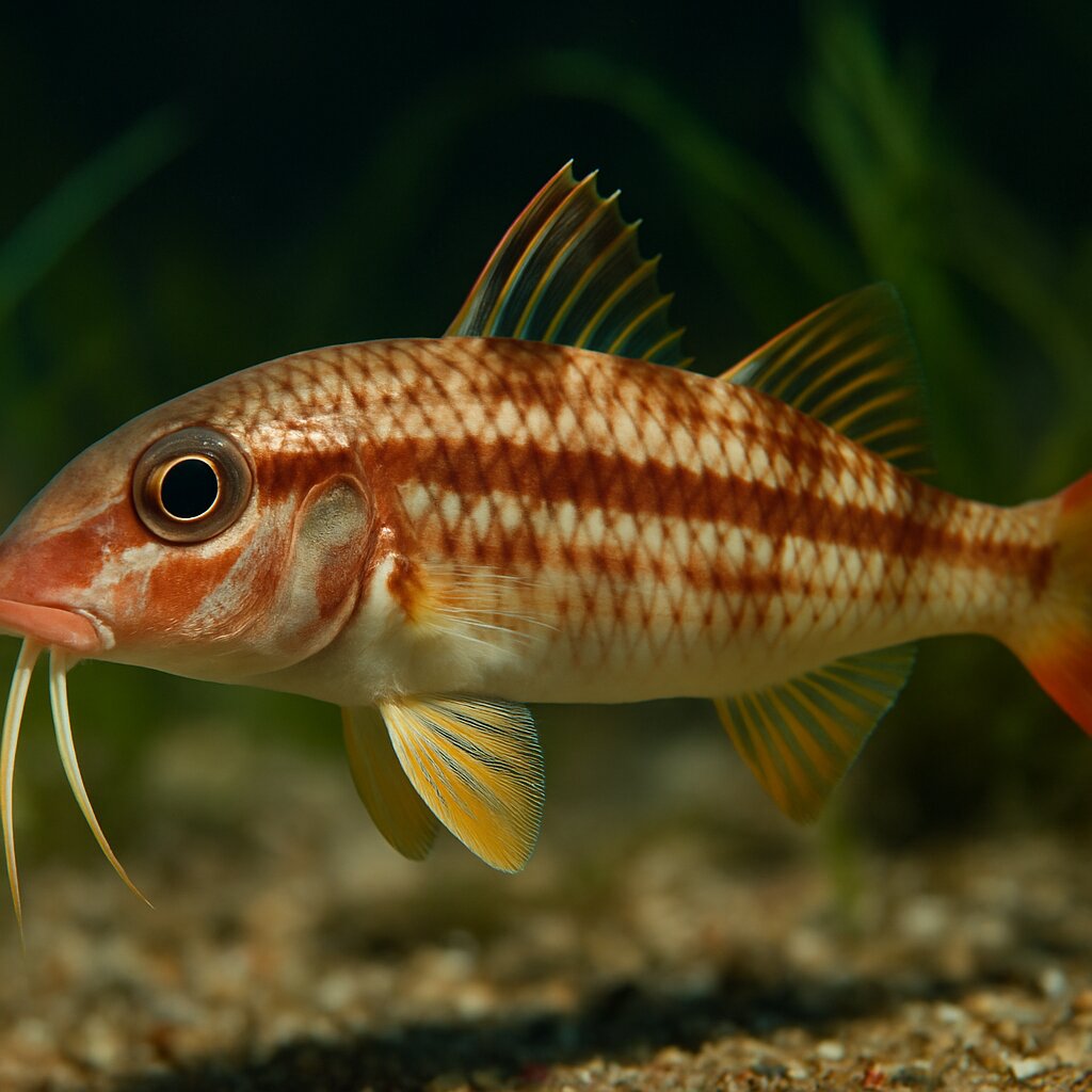 AI-generated illustration of Darom's goatfish