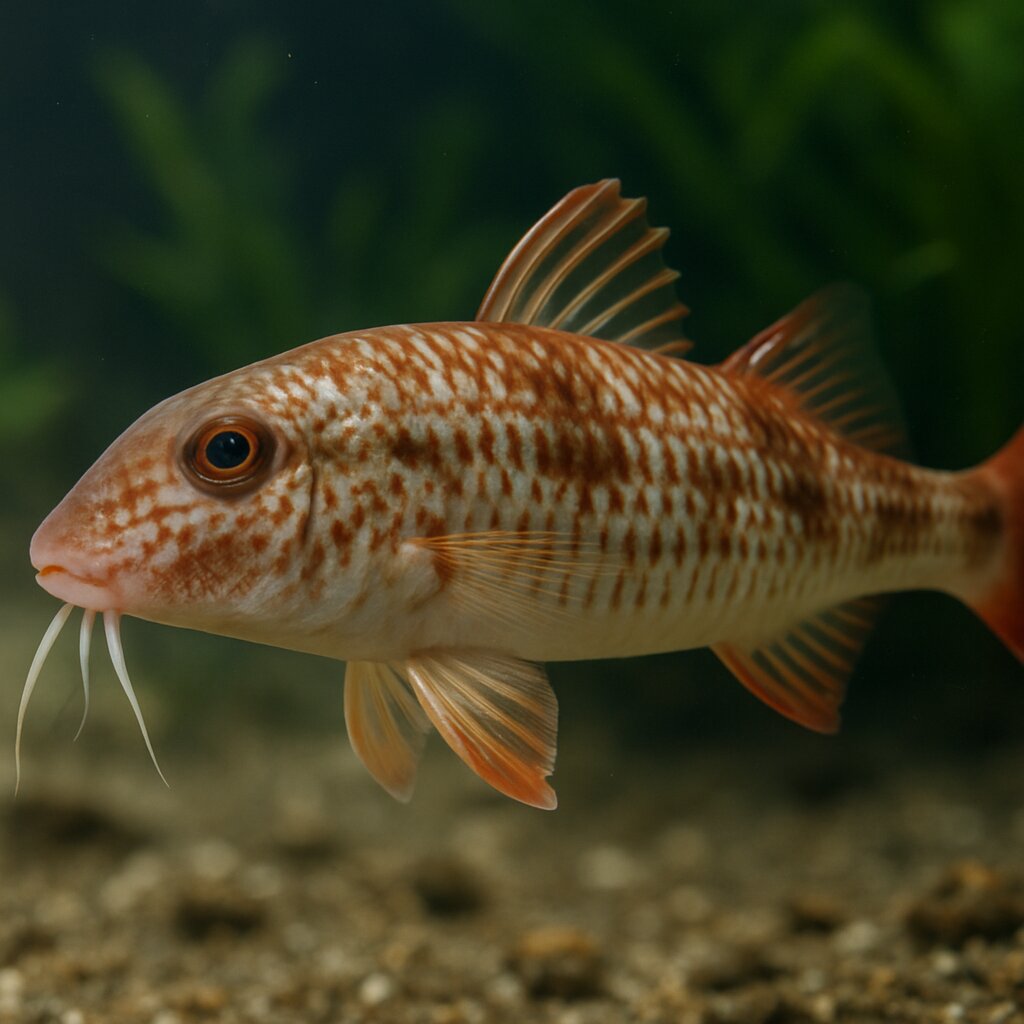 AI-generated illustration of Japanese goatfish