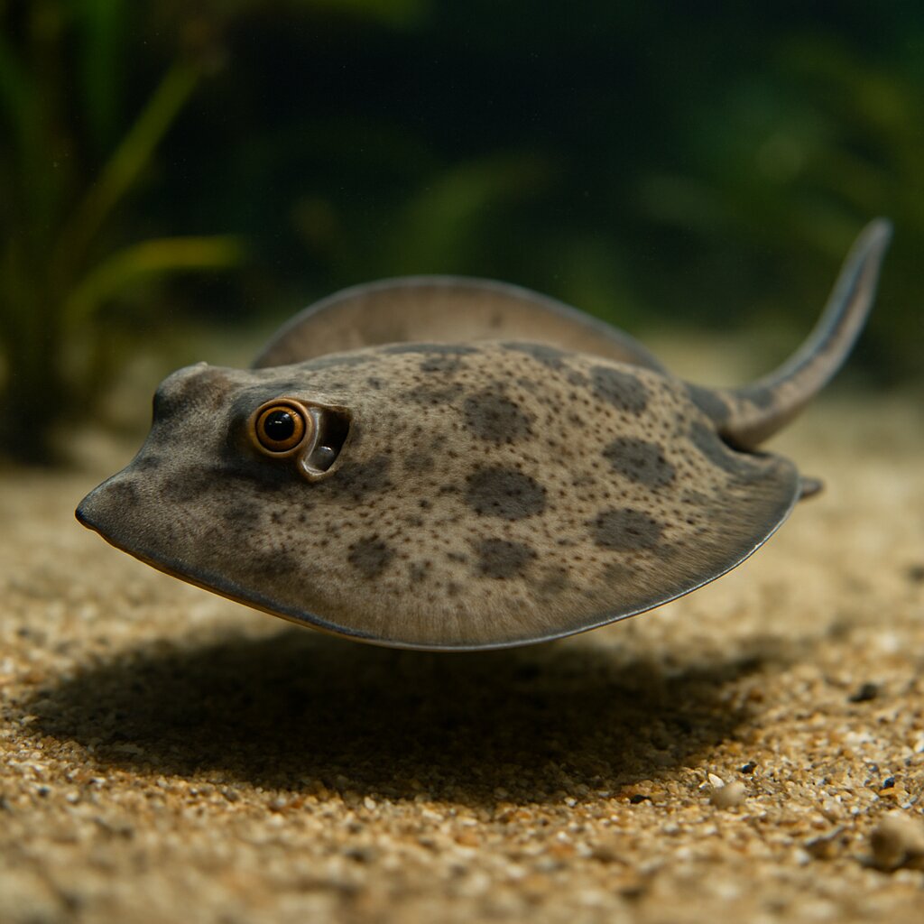 AI-generated illustration of Round stingray