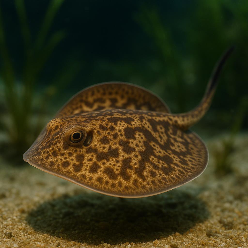 AI-generated illustration of Butterfly stingaree