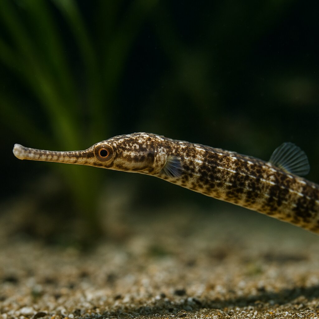 AI-generated illustration of Longsnout Pipefish