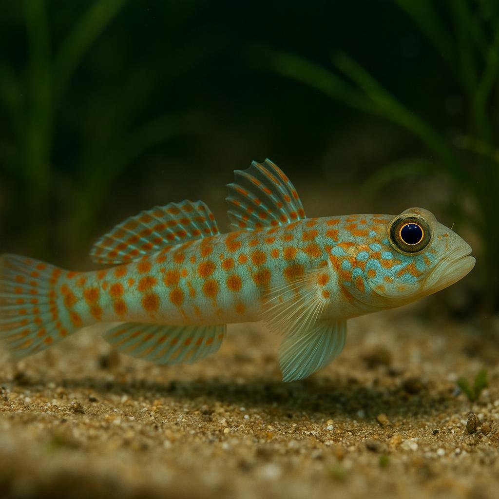 AI-generated illustration of Candystick goby