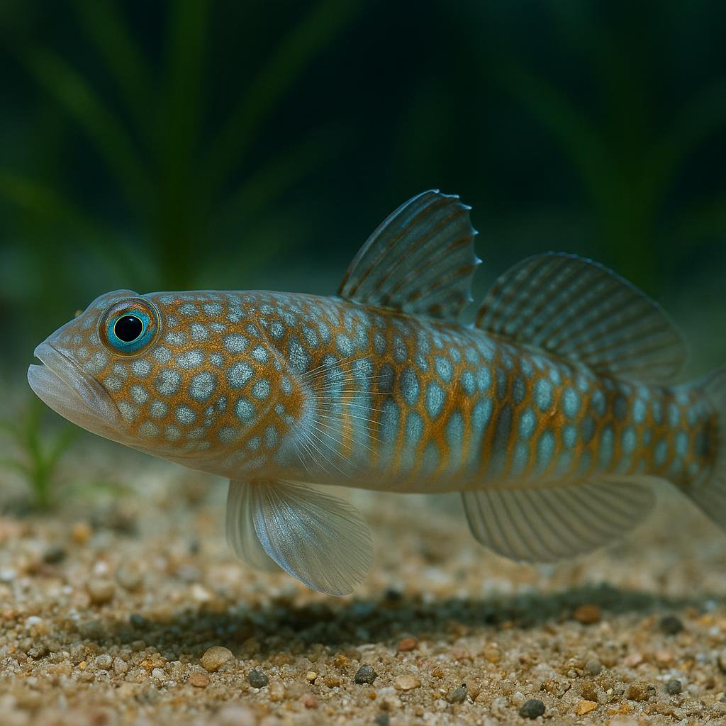 AI-generated illustration of Scalycheek shrimpgoby