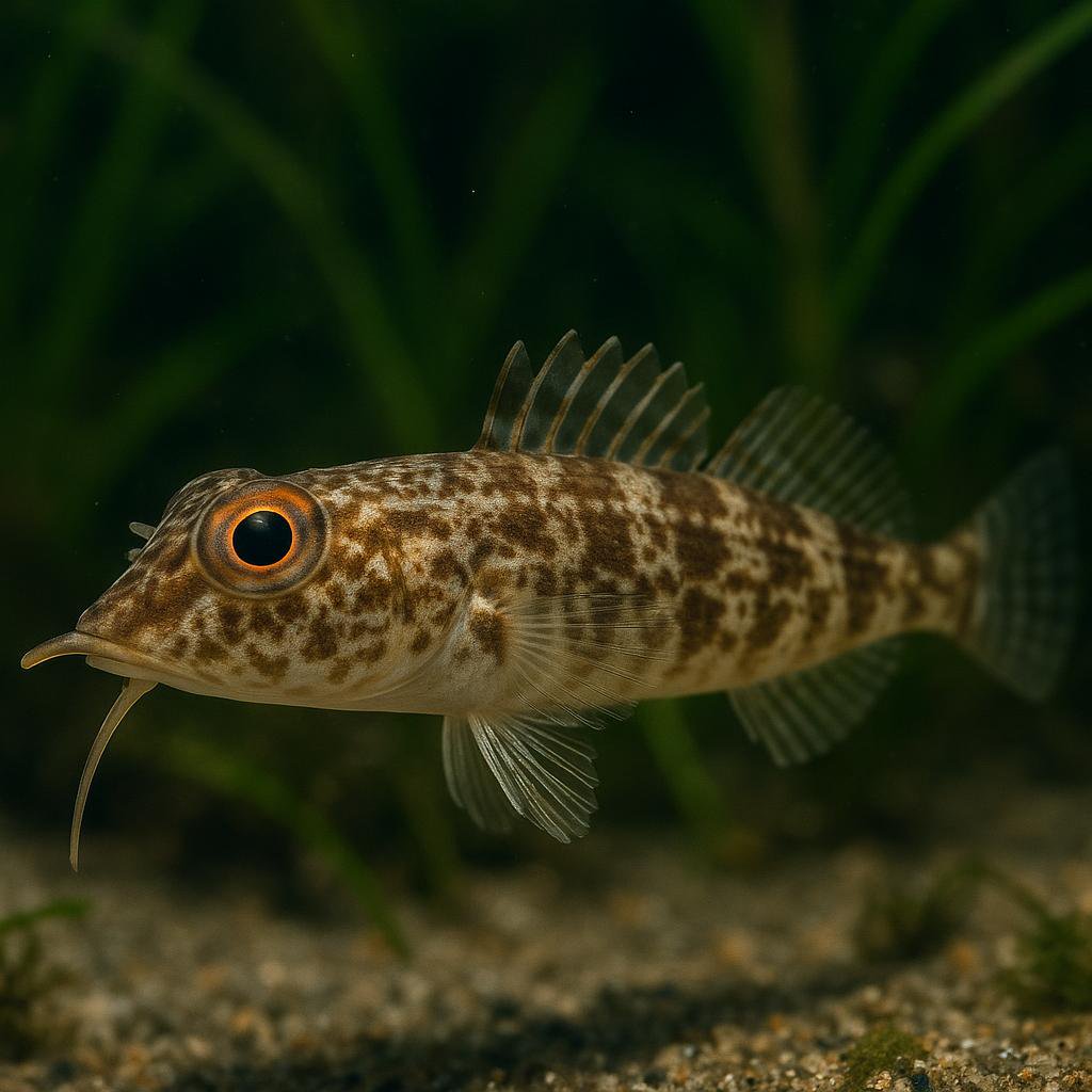 AI-generated illustration of Bluespotted stargazer