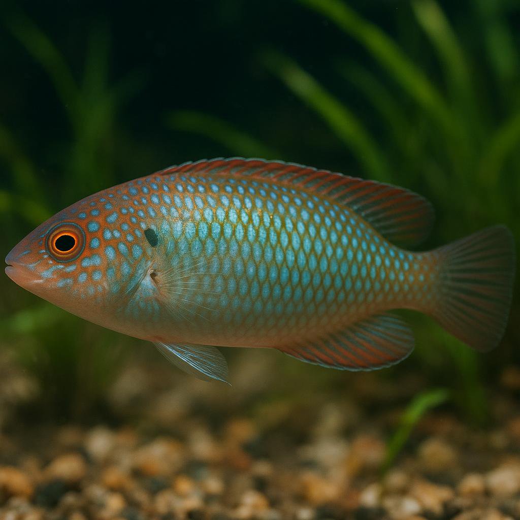 AI-generated illustration of Finspot wrasse