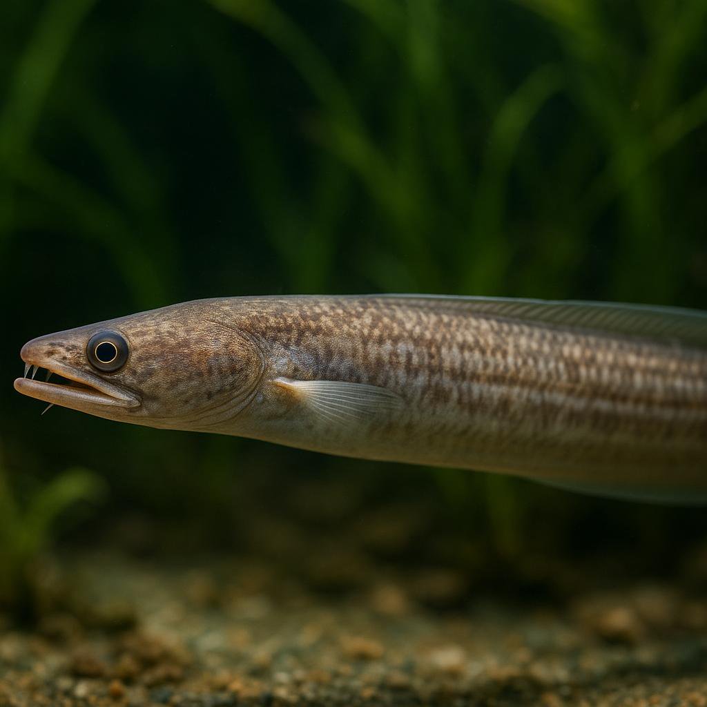 AI-generated illustration of Bidentate conger