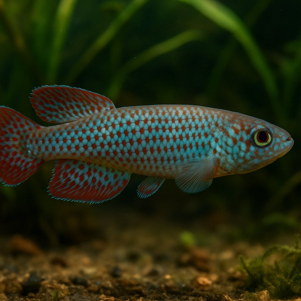 AI-generated illustration of Pataxo killifish