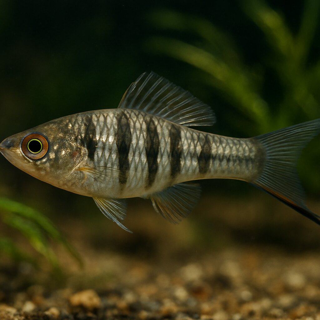 AI-generated illustration of Sheepshead swordtail