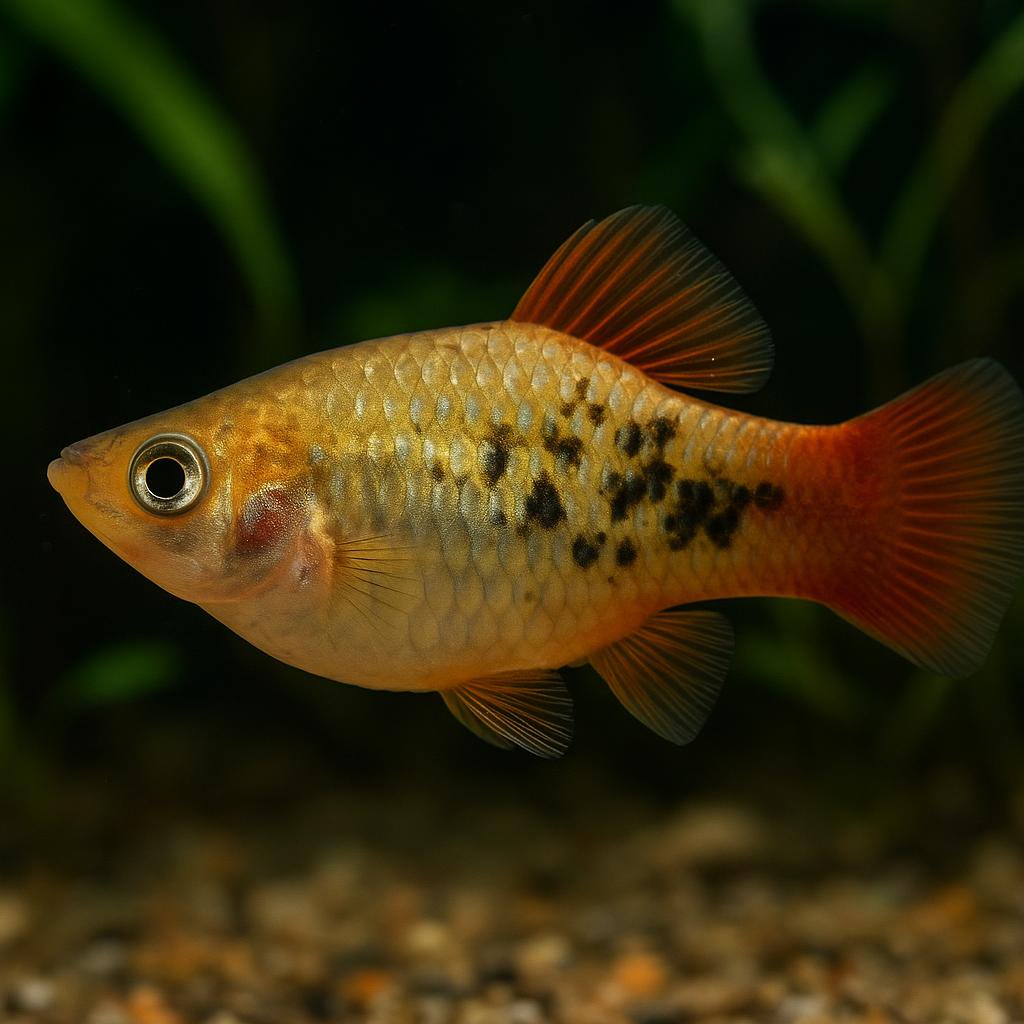 AI-generated illustration of Southern platyfish