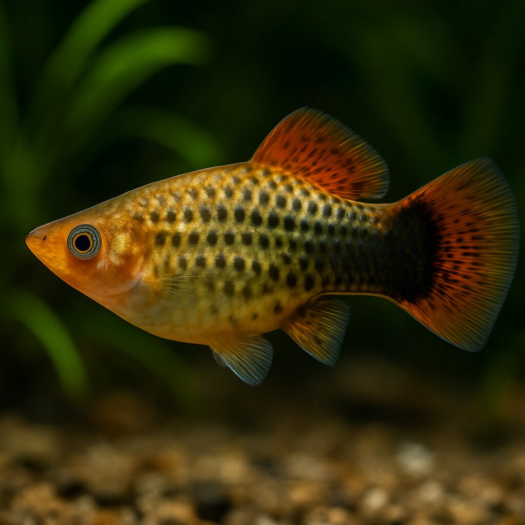 AI-generated illustration of Variable platyfish