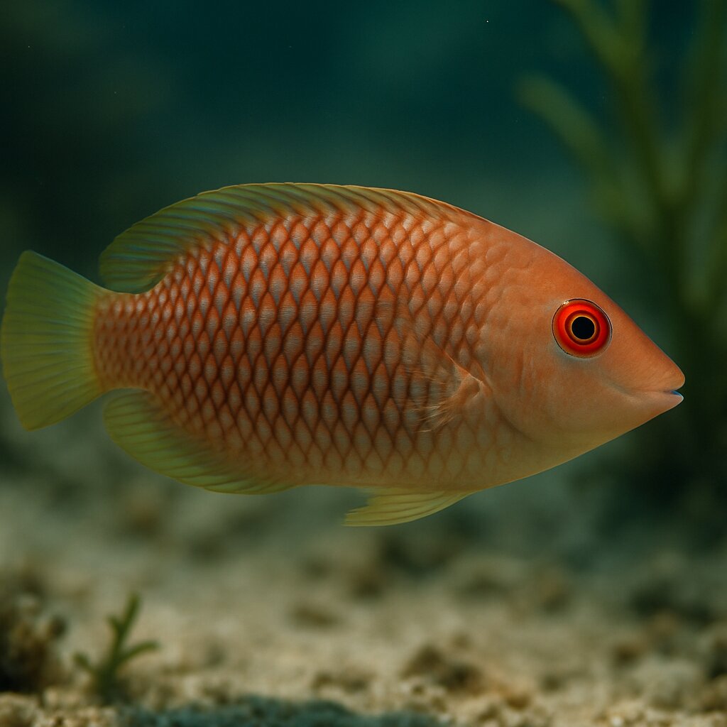 AI-generated illustration of Rajagopalan's razorfish