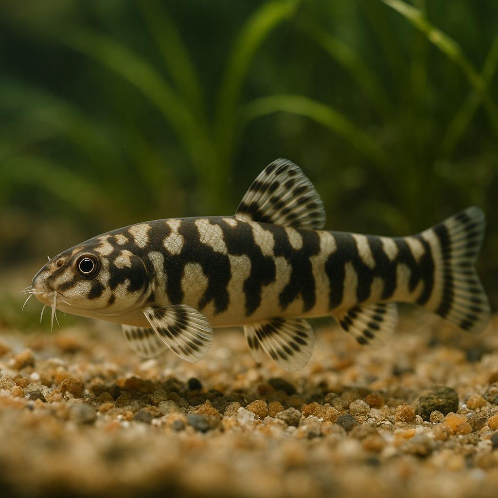 AI-generated illustration of Panda loach