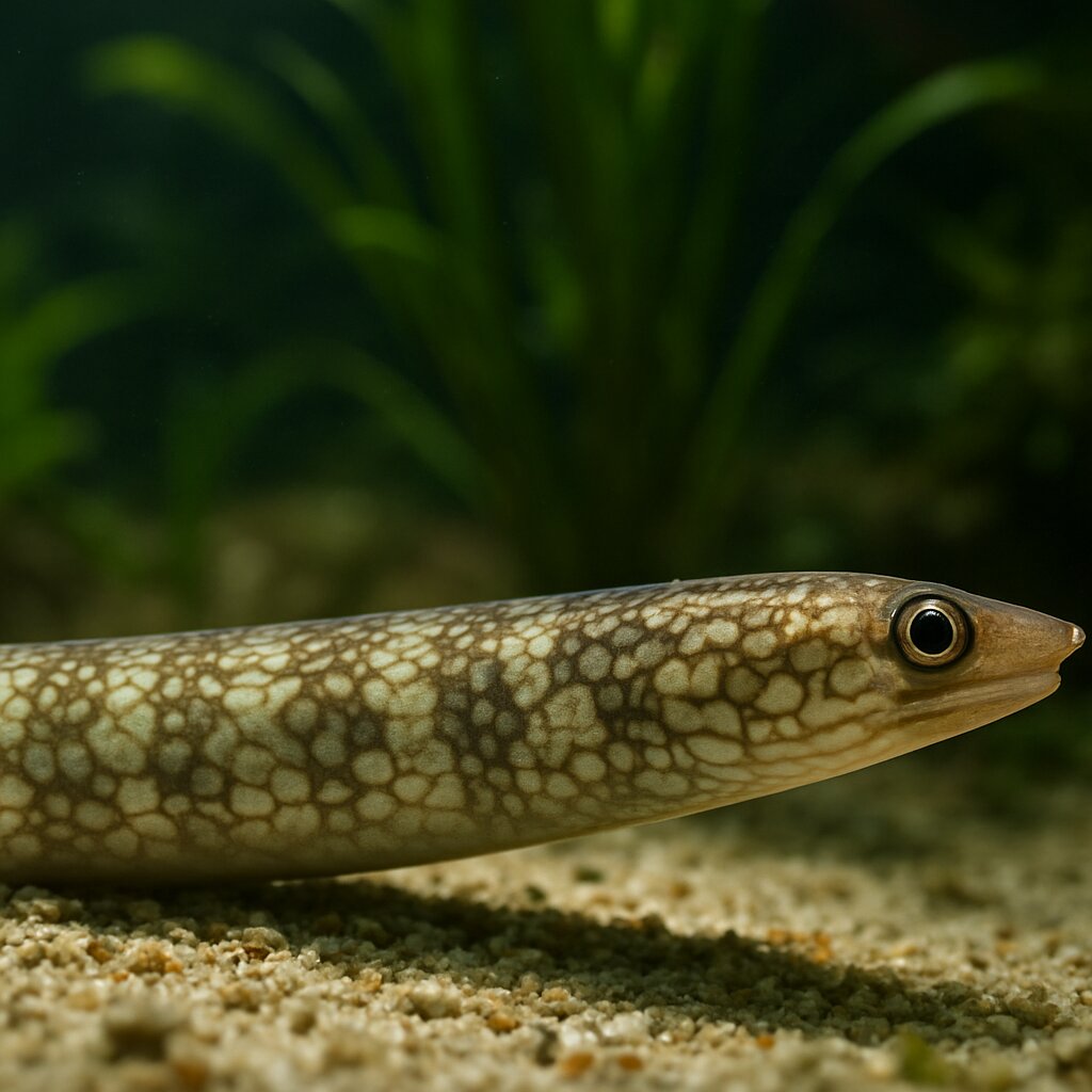 AI-generated illustration of Misol snake eel
