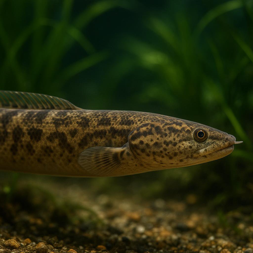 AI-generated illustration of Moluccas snake eel