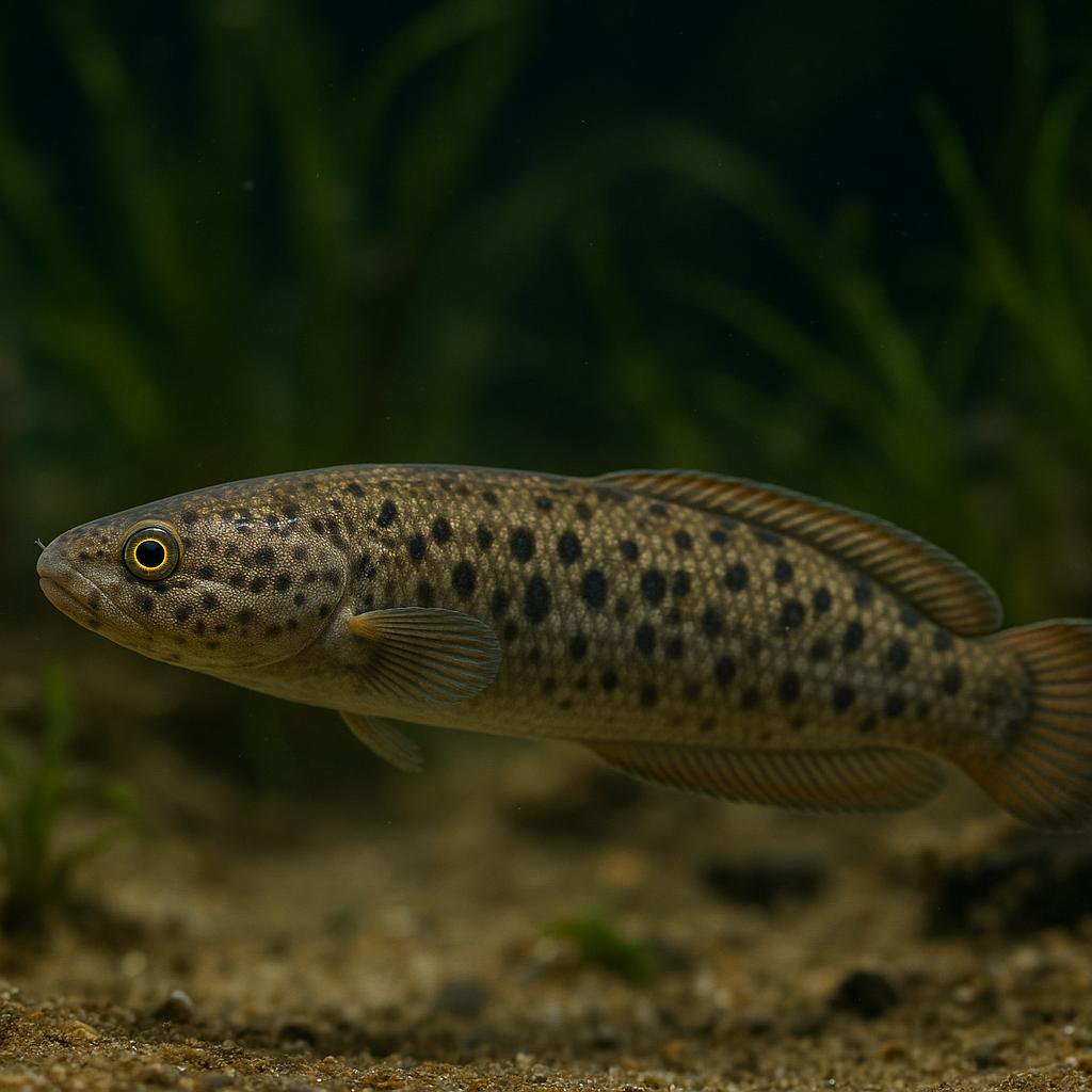 AI-generated illustration of Oman snake eel