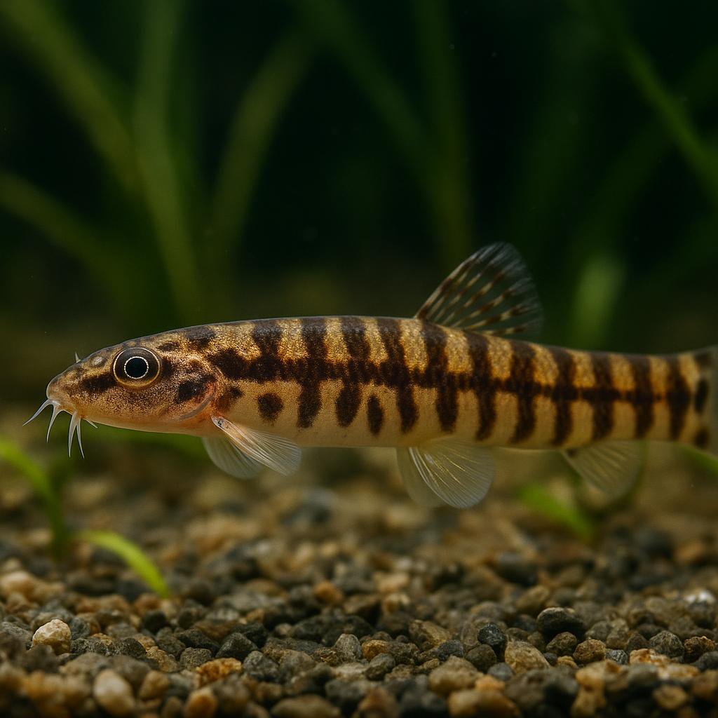 AI-generated illustration of Datangzi Marsh Yunnan loach
