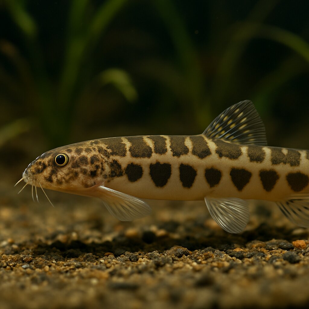 AI-generated illustration of Nanpanjiang stone loach