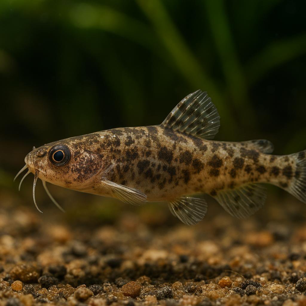 AI-generated illustration of Short Zaireichthys (dwarf loach catfish)