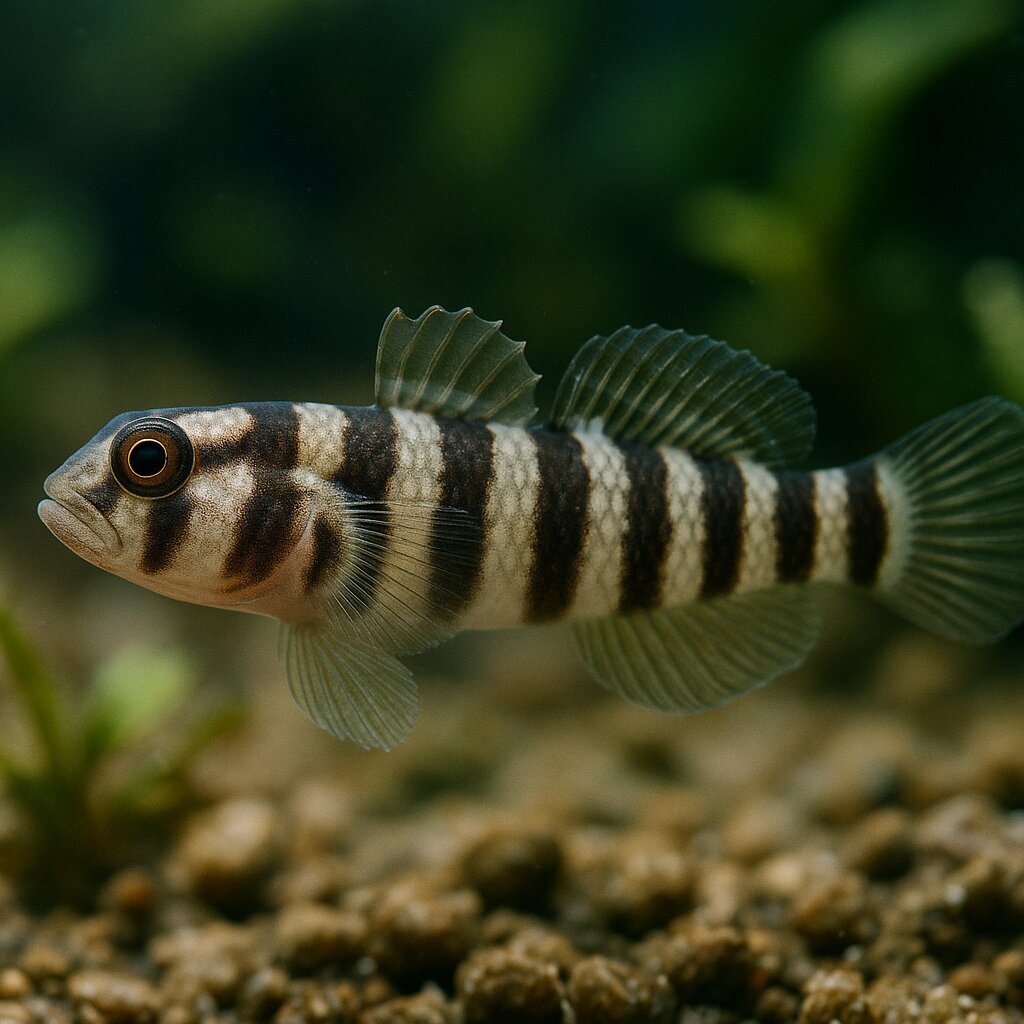 AI-generated illustration of Zebra goby