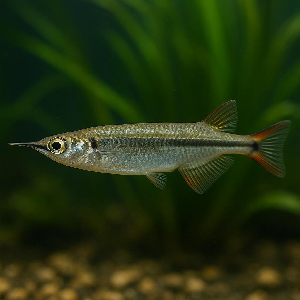 AI-generated illustration of Buffon's river-garfish