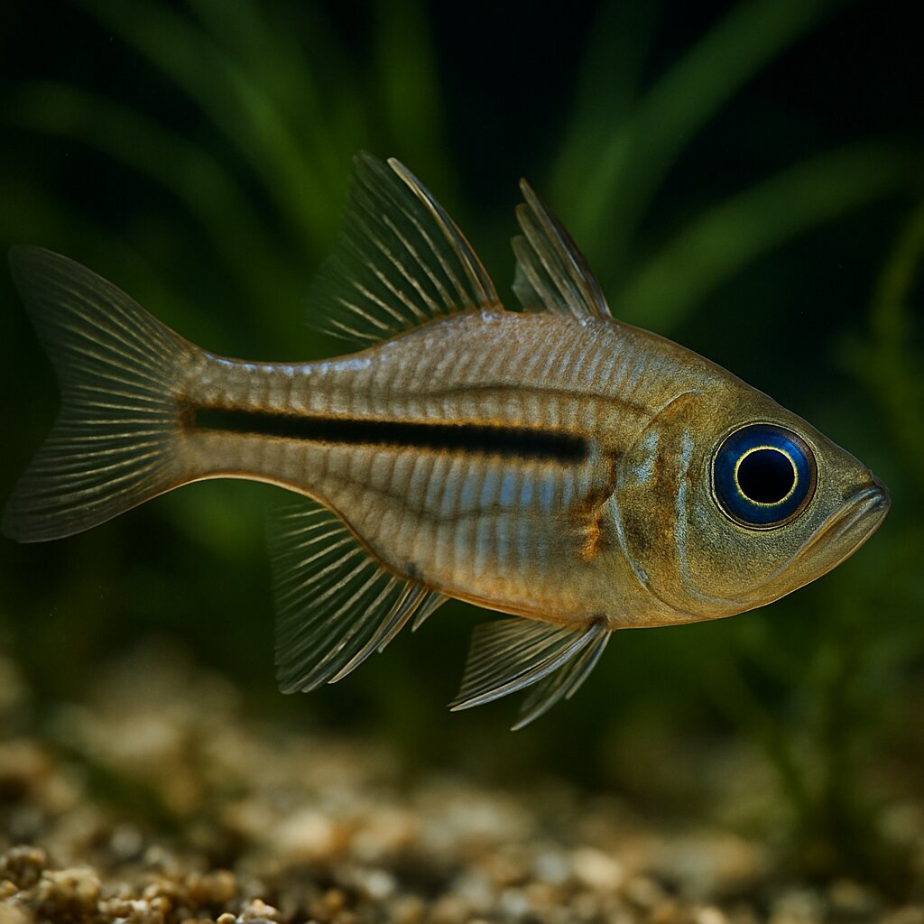 AI-generated illustration of Gilbert's cardinalfish