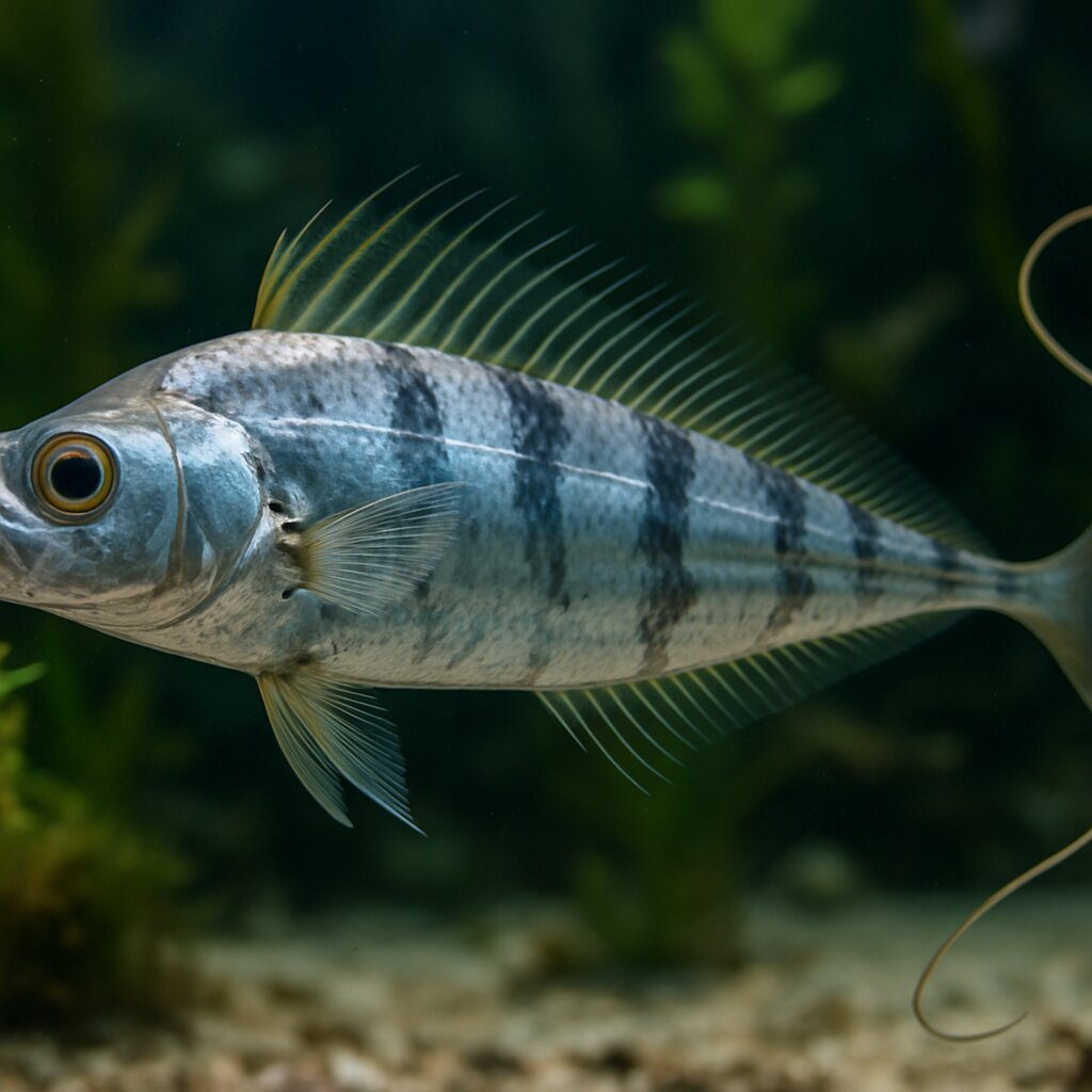 AI-generated illustration of Taper-tail ribbonfish
