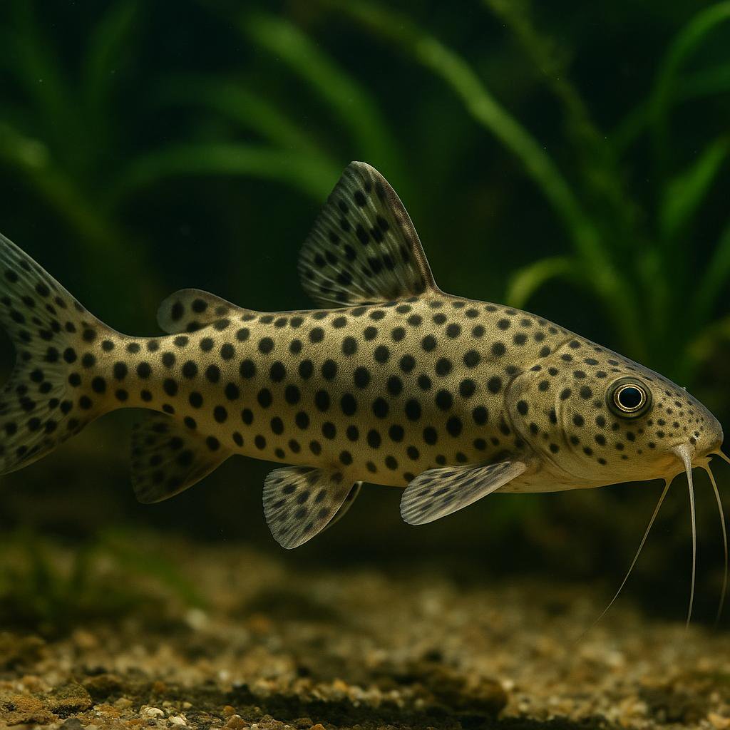 AI-generated illustration of Xingu spotted catfish